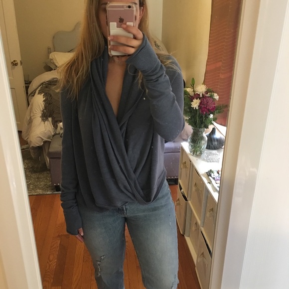 lululemon athletica Tops - Lululemon Wrap Knit Top